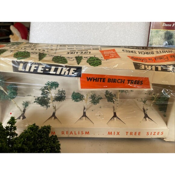 Life Like Train Scenery Trees White Birch, Maple, Evergreen, Red and more - Picture 12 of 16